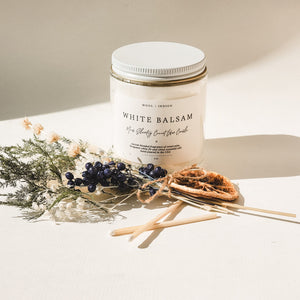 White Balsam Candle